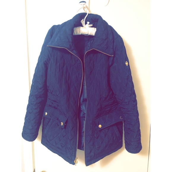 Michael Kors Jackets & Blazers - Michael Kors Navy Blue quilted jacket 🧥
